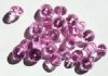 25 6x8mm Faceted Alexandrite Donut Beads